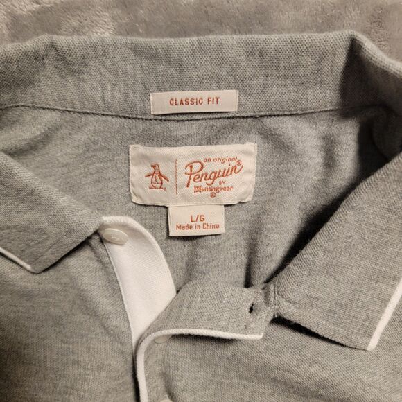Original Penguin Men's Classic Fit Polo Shirt Large - Picture 2 of 5